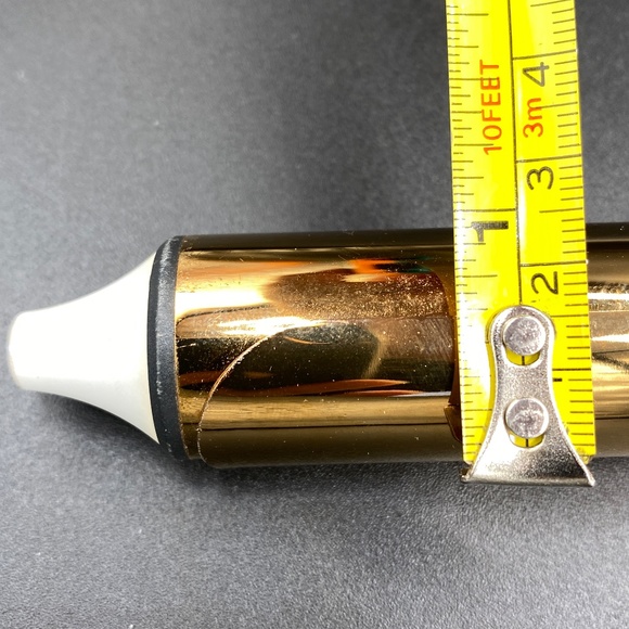 Kristin Ess 1" Curling Iron. Digital, 4 temps, auto. White, Gold. Pre-loved. - Picture 5 of 6